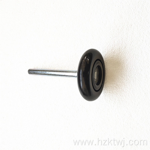 3*4 Garage door black nylon roller